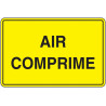 Panneau Signalisation Air Comprimé - Sécurité Industrielle