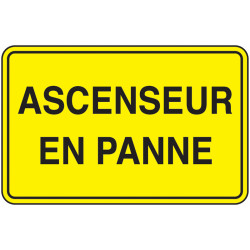 Panneau Ascenseur Indisponible | Signalétique Pro B2B