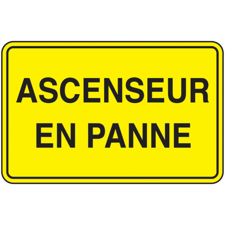 Panneau Ascenseur Indisponible | Signalétique Pro B2B