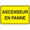 Panneau Ascenseur Indisponible | Signalétique Pro B2B