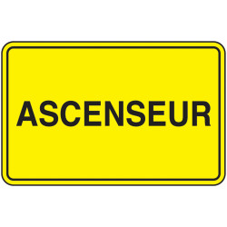 Panneau Signalisation Monte-charge | Sécurité Industrielle | Zone-Print