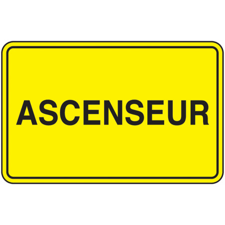 Panneau Signalisation Monte-charge | Sécurité Industrielle | Zone-Print