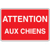 Panneau Avertissement : Présence Canine | Signalétique Pro