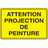 Panneau Danger Projections Liquides | Signalétique Pro