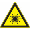 Panneau Danger Rayonnement Intense | Signalétique Sécurité
