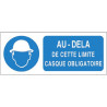 Panneau Casque Obligatoire | Signalétique Sécurité Industrielle