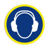 Panneau Obligation Casque Anti-Bruit | ISO 7010 | Zone-Print