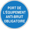 Panneau Obligation Protection Auditive | Zone-Print