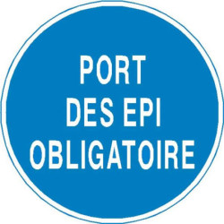 Panneau Obligation : Port de Vêtements Spéciaux | Zone-Print.fr