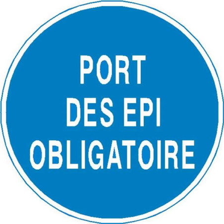 Panneau Obligation : Port de Vêtements Spéciaux | Zone-Print.fr