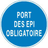 Panneau Obligation : Port de Vêtements Spéciaux | Zone-Print.fr