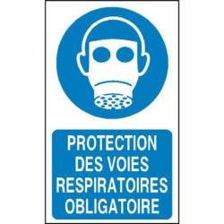 Signalétique Protection Respiratoire Obligatoire | Zone-Print