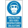 Signalétique Protection Respiratoire Obligatoire | Zone-Print