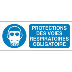 Panneau Obligation Protection Respiratoire | Zone-Print.fr