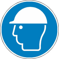 Casque Obligatoire ISO 7010 M014 | Signalétique Sécurité