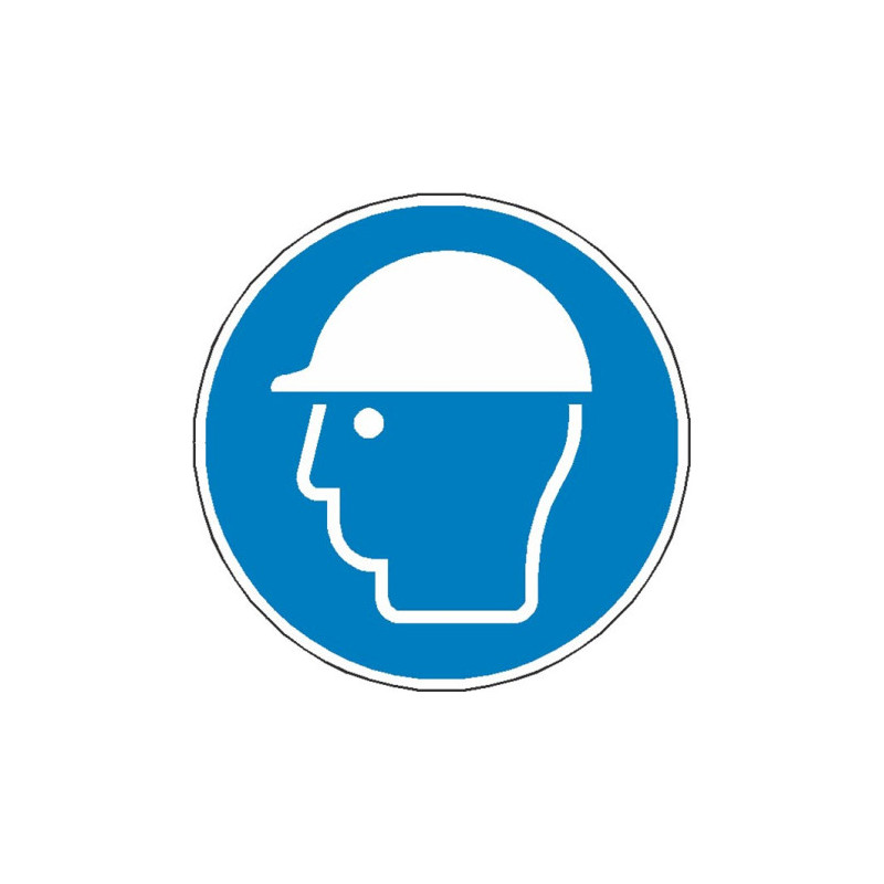 Casque Obligatoire ISO 7010 M014 | Signalétique Sécurité