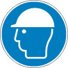 Casque Obligatoire ISO 7010 M014 | Signalétique Sécurité