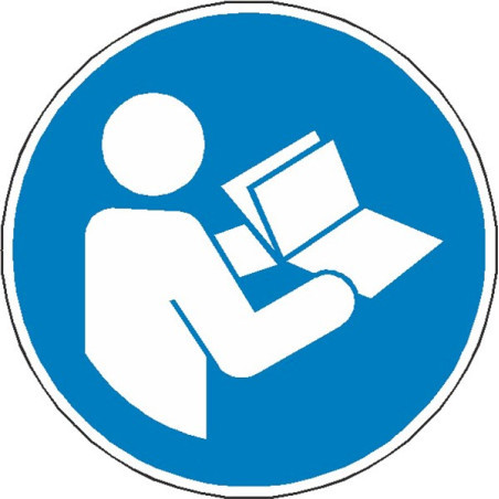 Signalétique Obligation Manuel ISO 7010 M002 | Sécurité Pro
