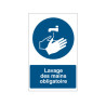 Signalétique Lavage Mains Obligatoire ISO 7010 - Zone-Print