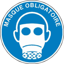 Signalétique Obligatoire: Masque à Gaz & Casque | Zone-Print