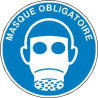 Signalétique Obligatoire: Masque à Gaz & Casque | Zone-Print
