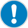 Signalétique Obligation M001 | Panneau Action Générale ISO 7010