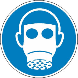 Signalétique Protection Respiratoire Obligatoire M017
