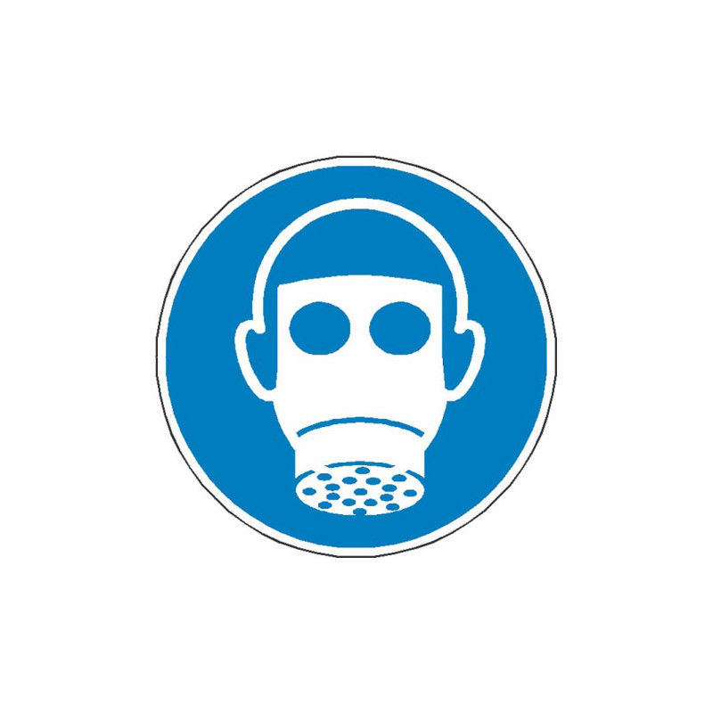 Signalétique Protection Respiratoire Obligatoire M017