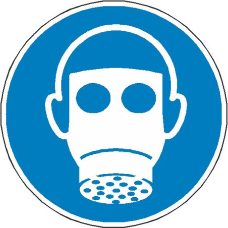 Signalétique Protection Respiratoire Obligatoire M017