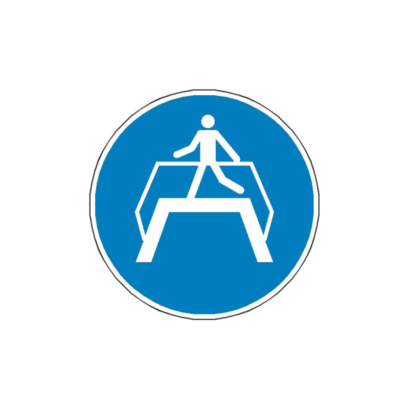 Panneau Obligation : Utiliser la Passerelle ISO 7010 | Zone-Print