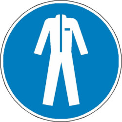 Signalétique Protection Mains Obligatoire ISO 7010 | Zone-Print