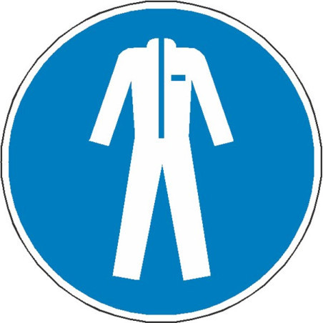 Signalétique Protection Mains Obligatoire ISO 7010 | Zone-Print