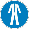 Signalétique Protection Mains Obligatoire ISO 7010 | Zone-Print