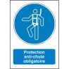 Panneau Protection Anti-Chute Obligatoire | Zone-Print