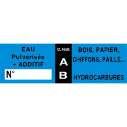 Étiquettes Extincteur AB Pro | Signalétique Incendie