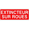 Signalétique Extincteur sur Roues | Zone-Print.fr