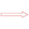 Flèche Direction Incendie | Signalétique Sécurité Zone-Print