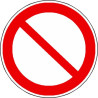 Panneau Interdiction Fumer ISO 7010 P001 - Signalétique Pro