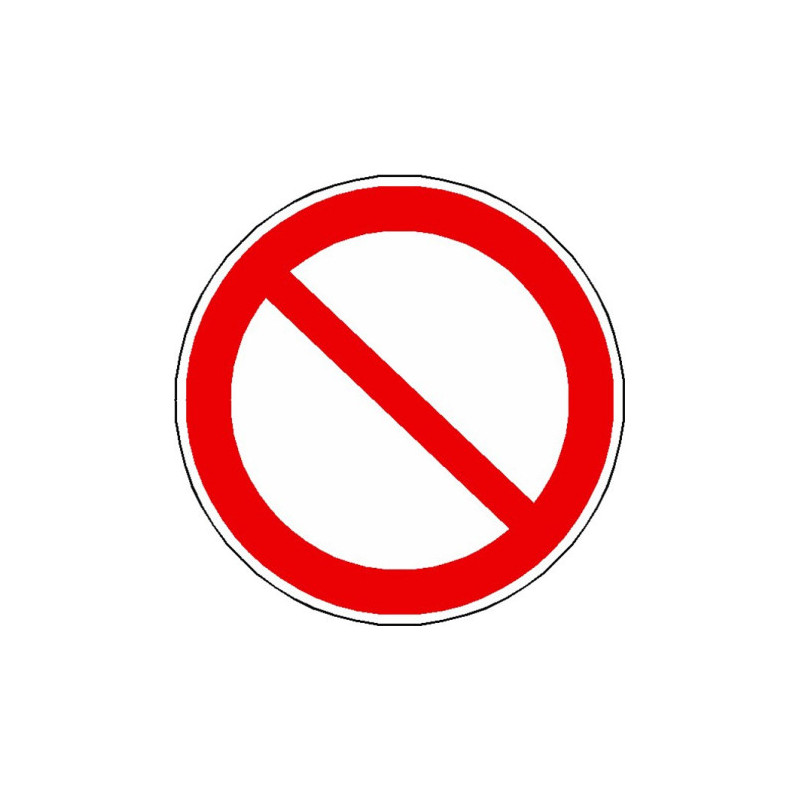 Panneau Interdiction de Fumer ISO 7010 | Sécurité Pro