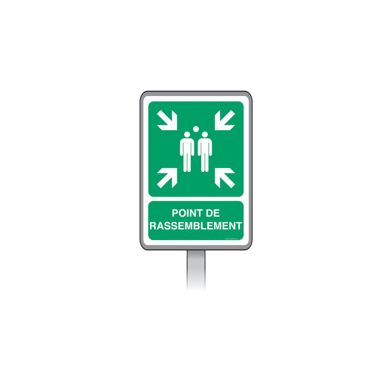 Kit Point de Rassemblement ISO 7010 | Signalétique Sécurité