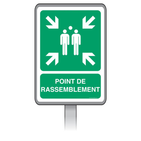 Kit Point de Rassemblement ISO 7010 | Signalétique Sécurité
