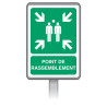 Kit Point de Rassemblement ISO 7010 | Signalétique Sécurité