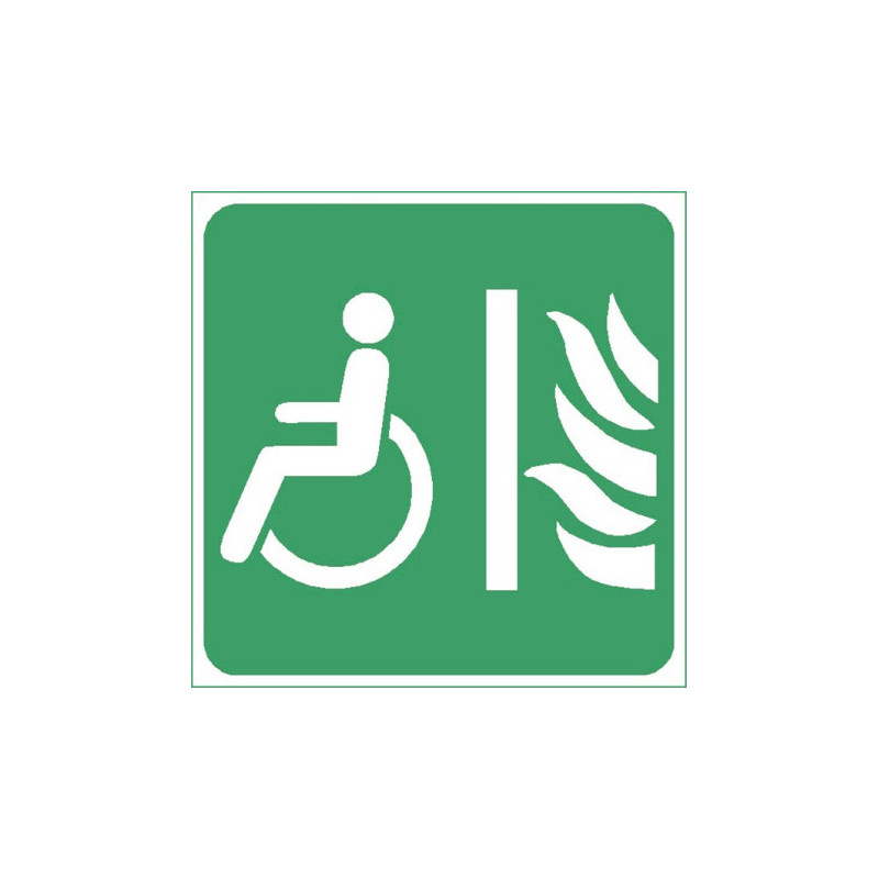 Panneau Espace Attente Sécurisé | Signalétique Industrielle