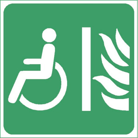 Panneau Espace Attente Sécurisé | Signalétique Industrielle
