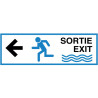 Signalétique Évacuation Inondation Pro | Zone-Print.fr