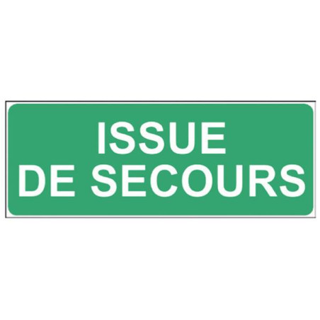 Panneau Issue de Secours Industriel STF 1925S | Zone-Print.fr