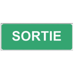 Panneau Sortie de Secours - Signalétique Industrielle B2B