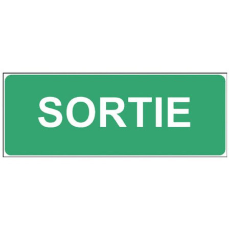 Panneau Sortie de Secours - Signalétique Industrielle B2B
