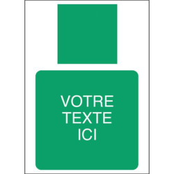 Panneau Évacuation & Premiers Secours Personnalisé ISO 7010