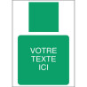 Panneau Évacuation & Premiers Secours Personnalisé ISO 7010